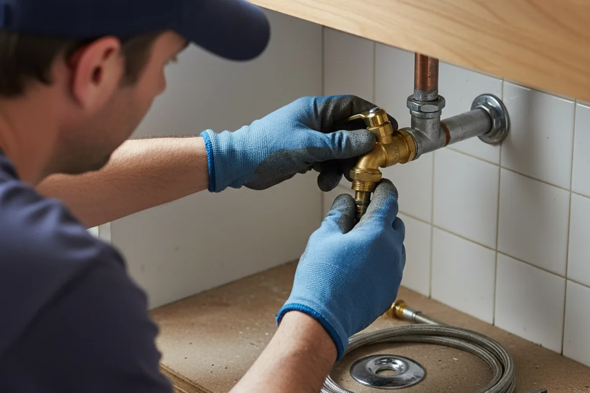Shutoff valve and fitting work during Faucet and Fixture Repair in Boulder Creek